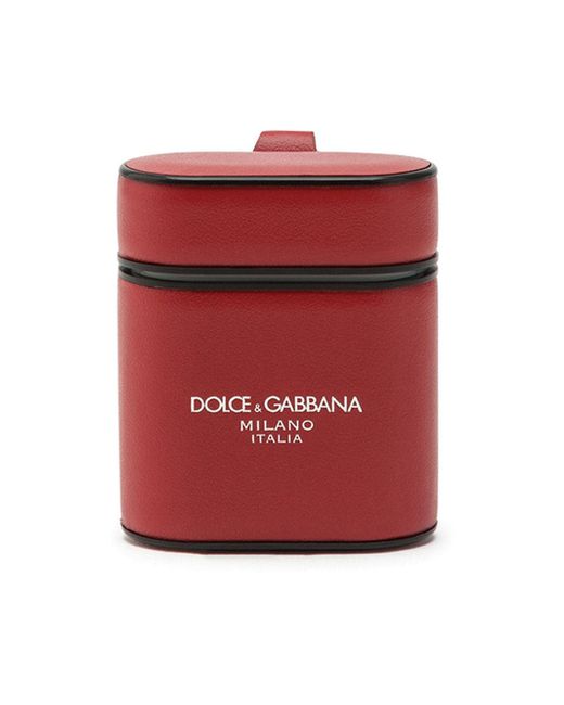 Dolce & Gabbana logo-print AirPods case