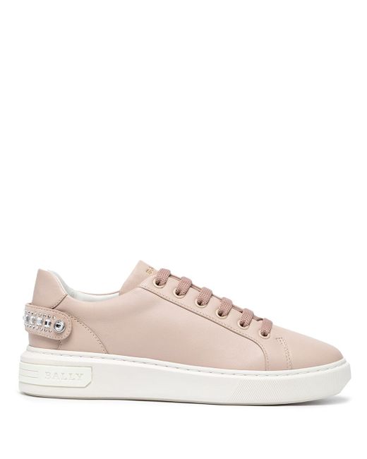 Bally Malya leather trainers