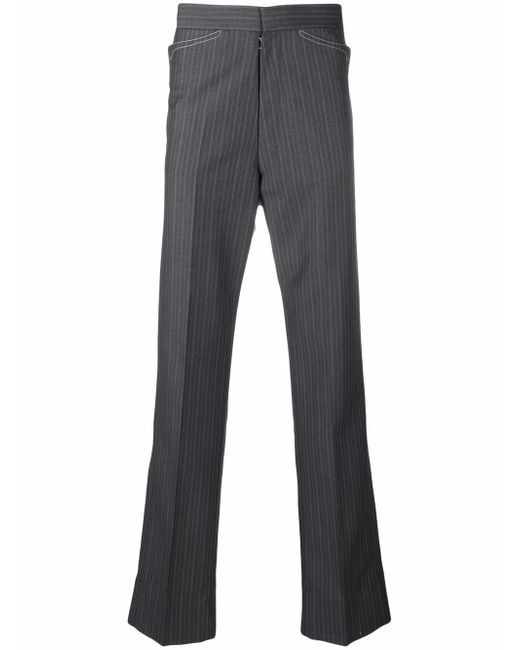 Maison Margiela pinstripe tailored trousers