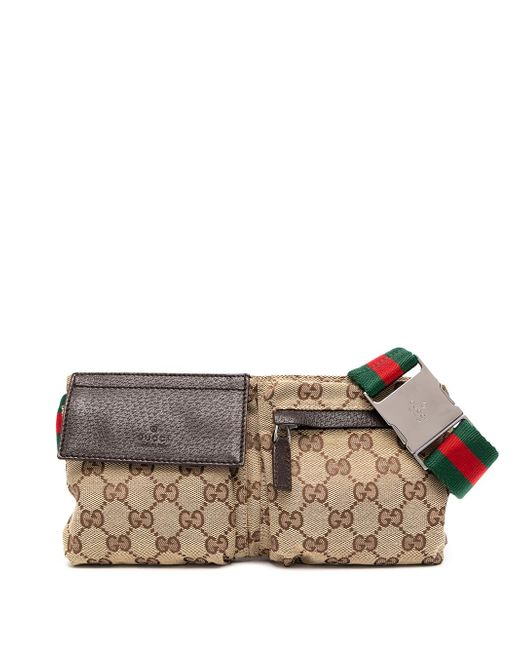 Gucci Pre-Owned Sherry GG monogram belt bag