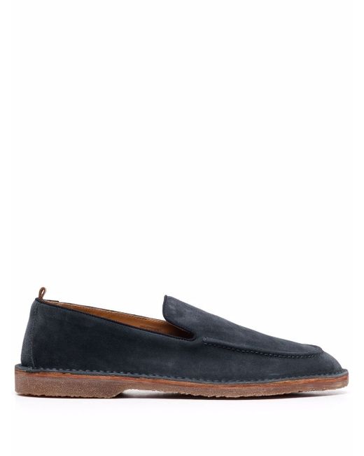 Buttero® round-toe suede loafers