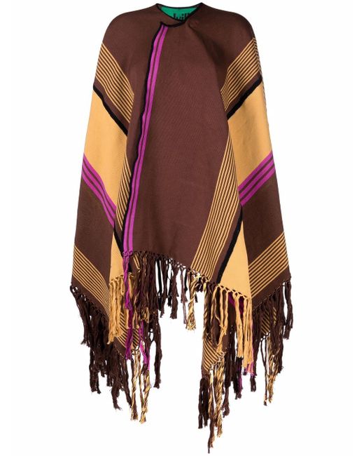 Colville fringed striped cape