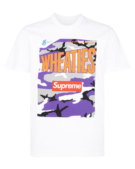 Supreme Wheaties Box Logo T-shirt