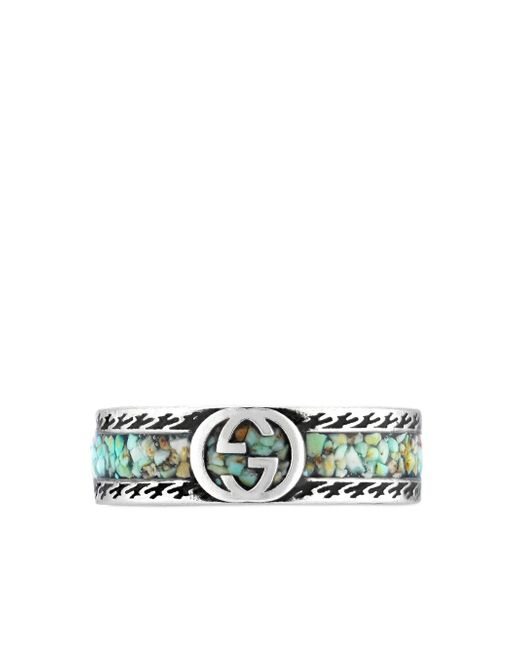 Gucci Interlocking G sterling ring