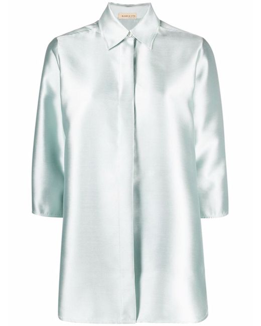 Blanca Vita three-quarter length sleeves blouse