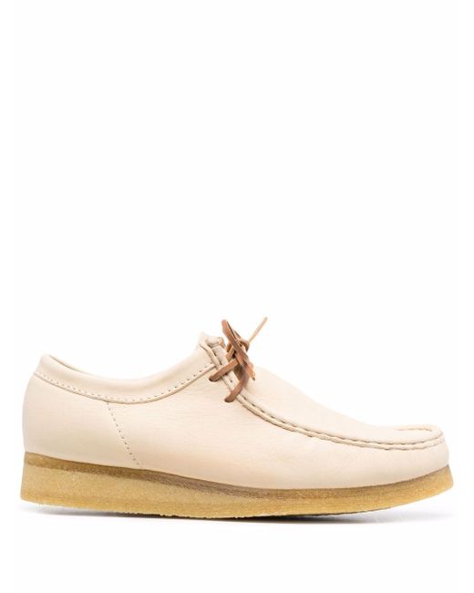 Clarks Originals Wallabee lace-up leather shoes