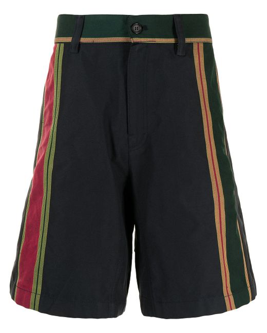 Adish side-stripe bermuda shorts