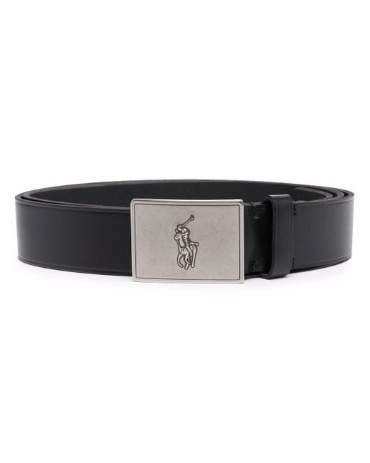 Polo Ralph Lauren Pony logo buckle belt
