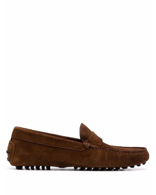 Scarosso Michael suede loafers