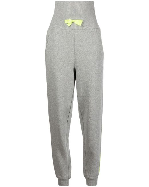 Marchesa Notte high-waisted track pants