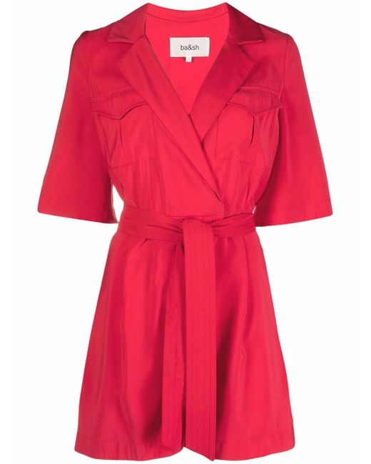 Ba & Sh Orsay belted playsuit