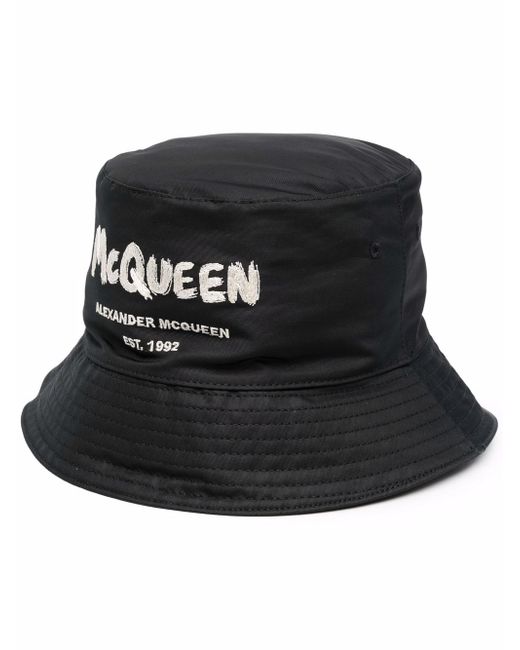 Alexander McQueen McQueen Graffiti bucket hat