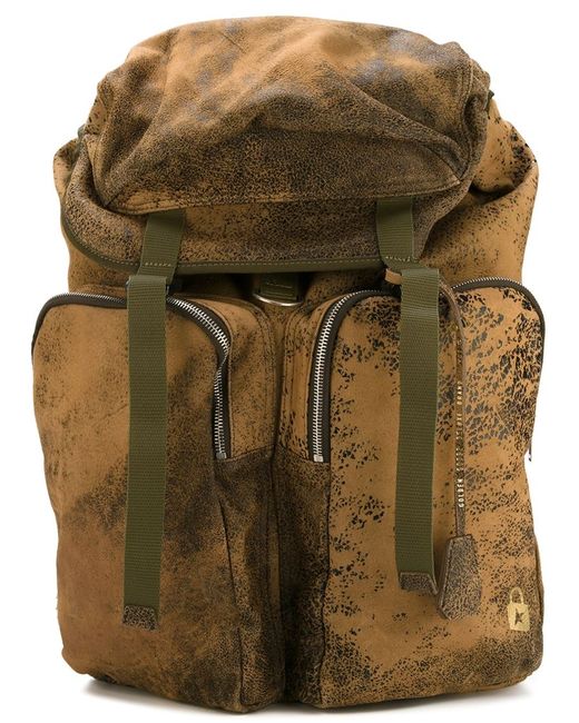 Golden Goose distressed backpack