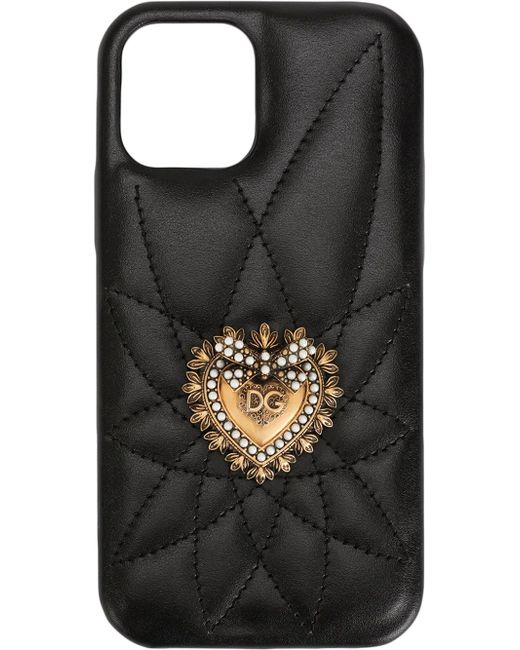 Dolce & Gabbana quilted iPhone 11 Pro case