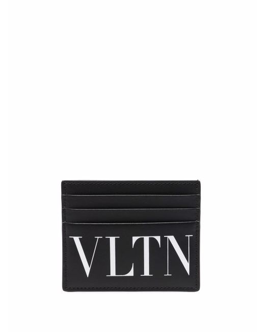 Valentino Garavani VLTN logo-print cardholder