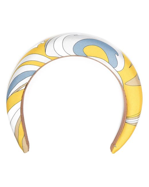 Emilio Pucci abstract-print headband