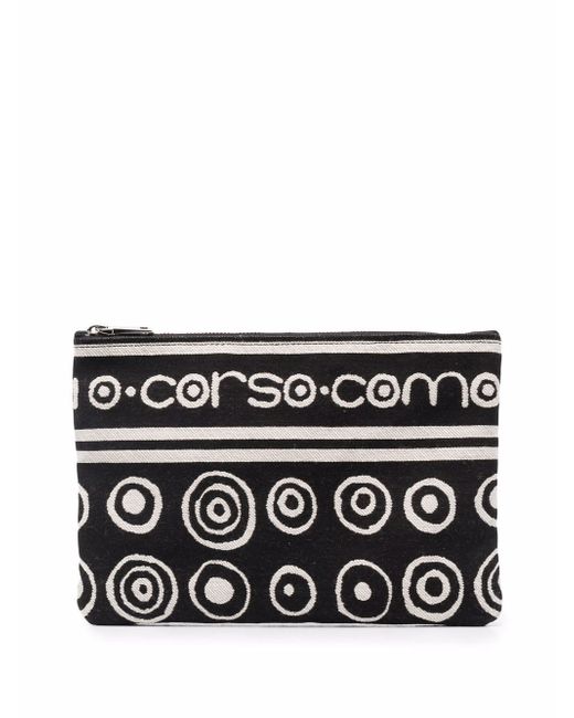 10 Corso Como logo zipped clutch
