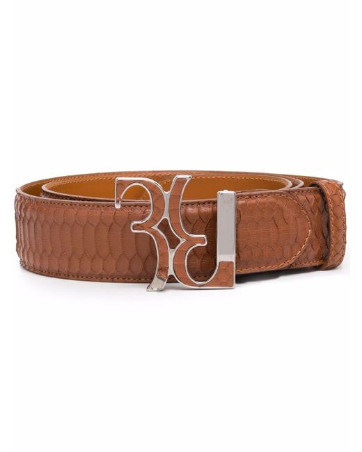 Billionaire Double-B leather belt