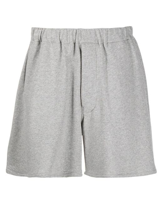 Mackintosh logo patch sweat shorts