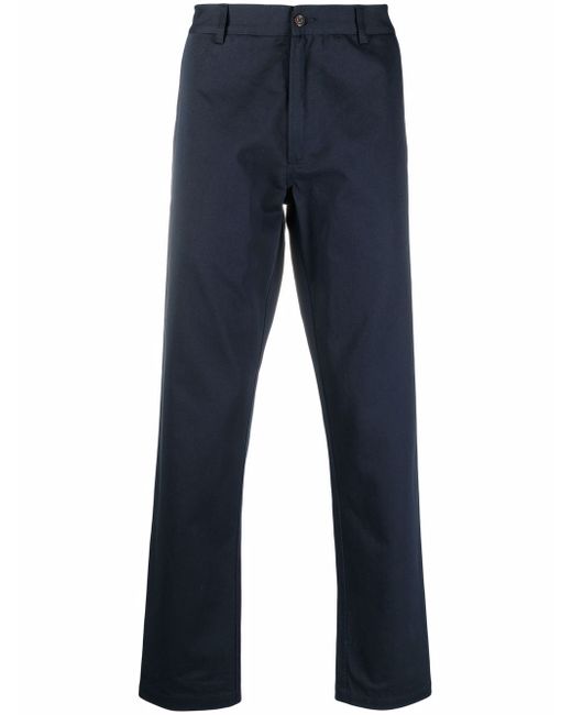 Universal Works high-rise straight-leg trousers