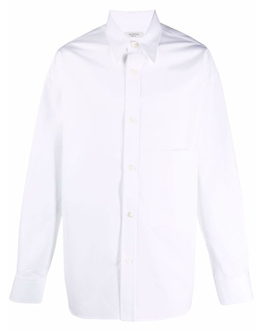 Valentino patch pocket shirt