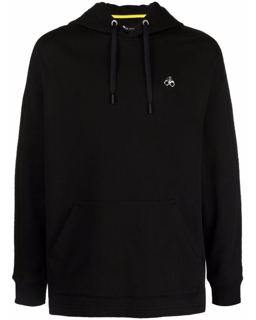Moose Knuckles Jawbreaker logo-patch hoodie