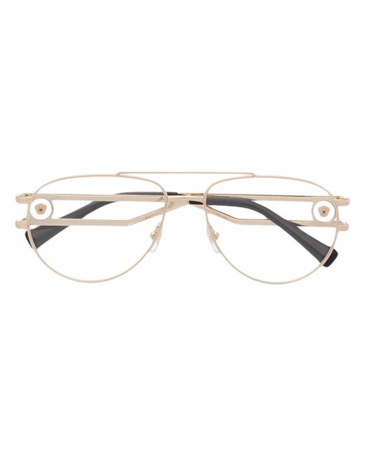 Versace aviator-frame glasses