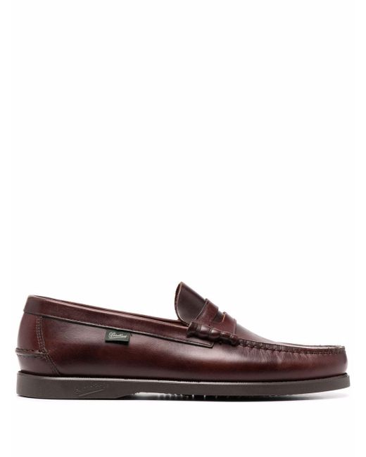 Paraboot America leather loafers