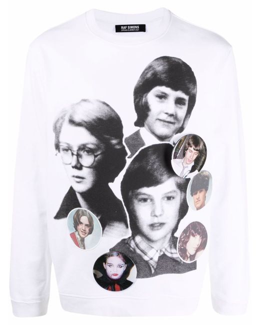Raf Simons graphic print sweatshirt