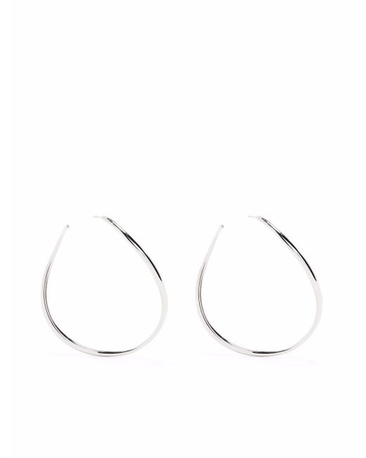 Dinny Hall wave XL hoop earrings