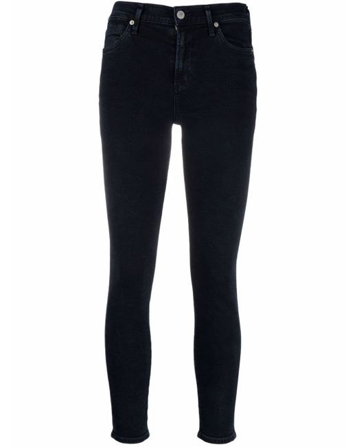 Citizens of Humanity mid-rise cropped skinny jeans