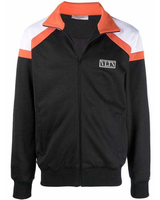 Valentino VLTN-motif zip-up jacket