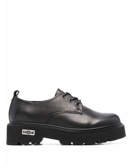 Cult chunky lace-up leather shoes