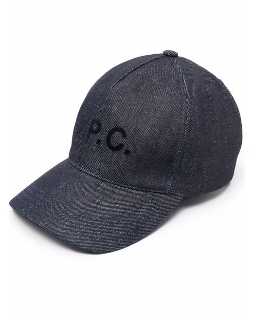A.P.C. . logo-print cap