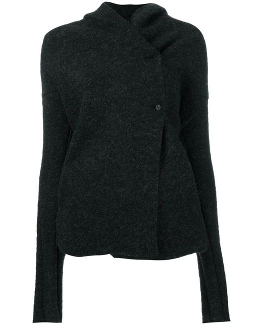 Poème Bohèmien two-button short hoody jacket 40 Polyester/Wool