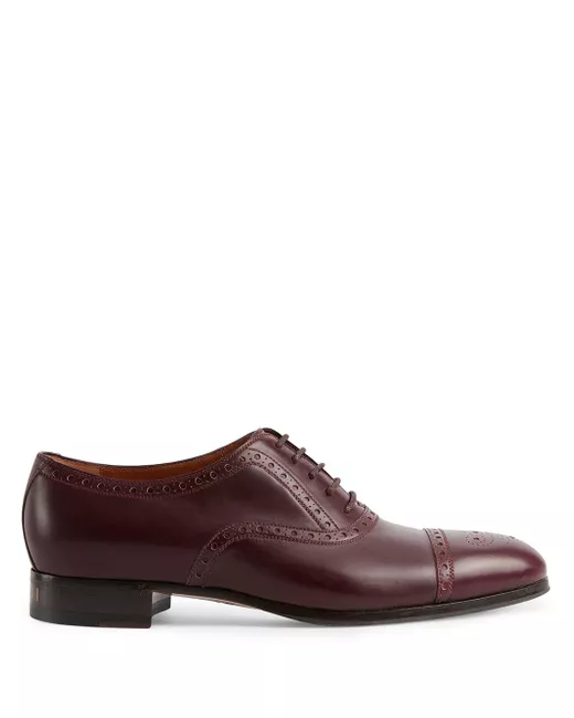 Gucci brogue-detailed Derby shoes