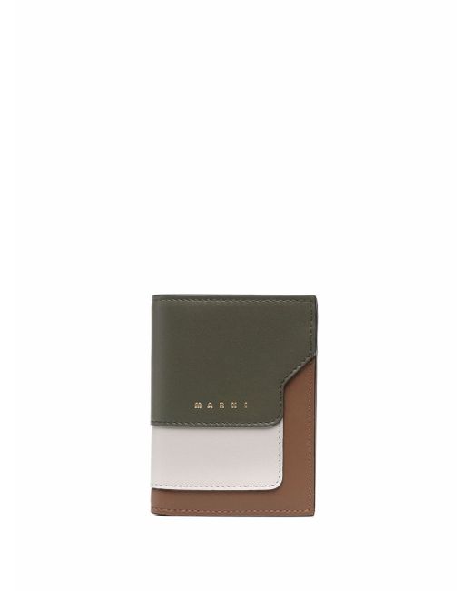 Marni colour-block bifold wallet