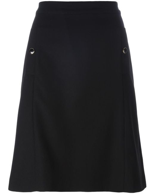 Vanessa Seward classic A-line skirt 36 Virgin Wool