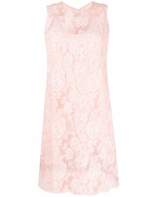 Ermanno Scervino lace-patterned sleeveless dress