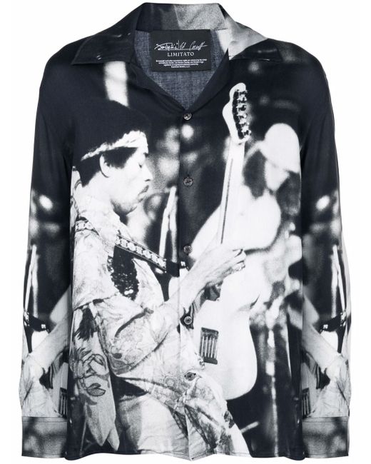 Limitato Jimi Hendrix-print shirt