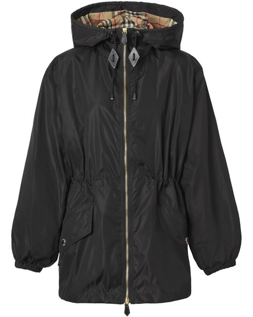 Burberry lightweight ECONYL hooded jacket