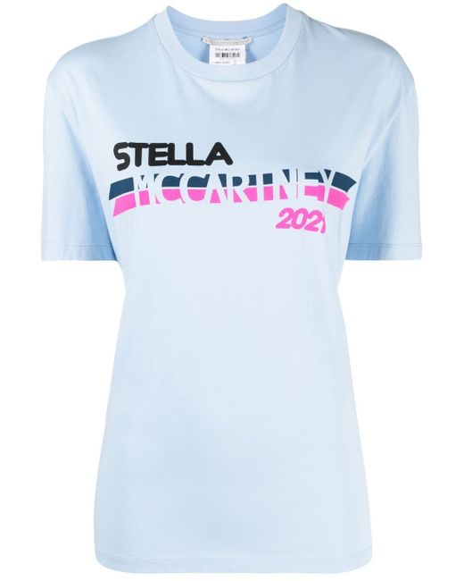 Stella McCartney 2021 logo-print T-shirt