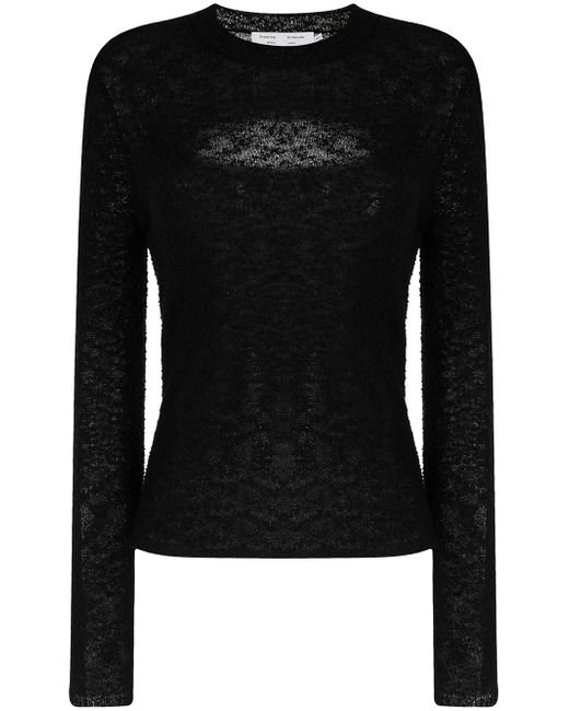 Proenza Schouler White Label cut out-detail knitted jumper