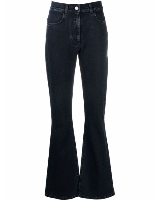 Alberta Ferretti high-rise flared jeans