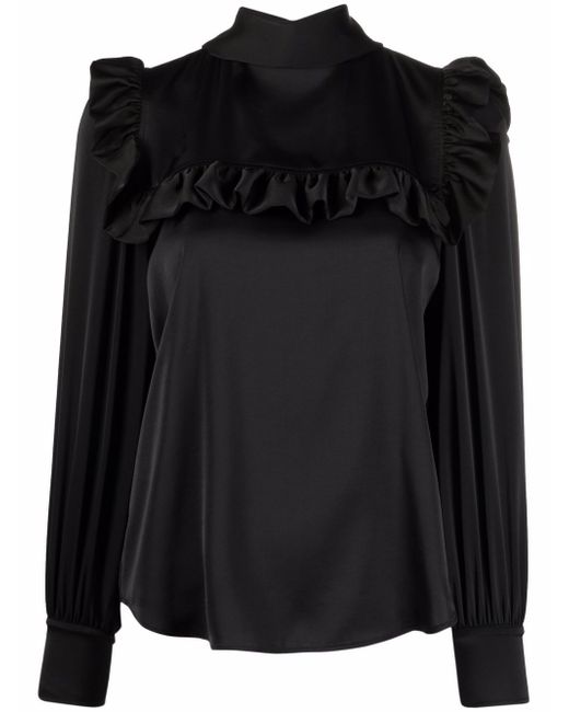 See by Chloé ruffle-trimmed blouse