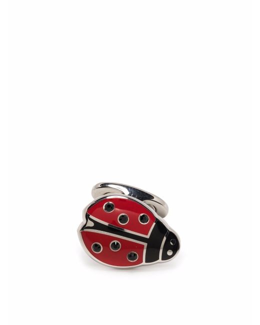 Etro brass ladybird cufflinks