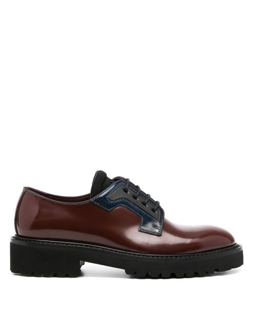 Paul Smith polished-leather lace-up shoes