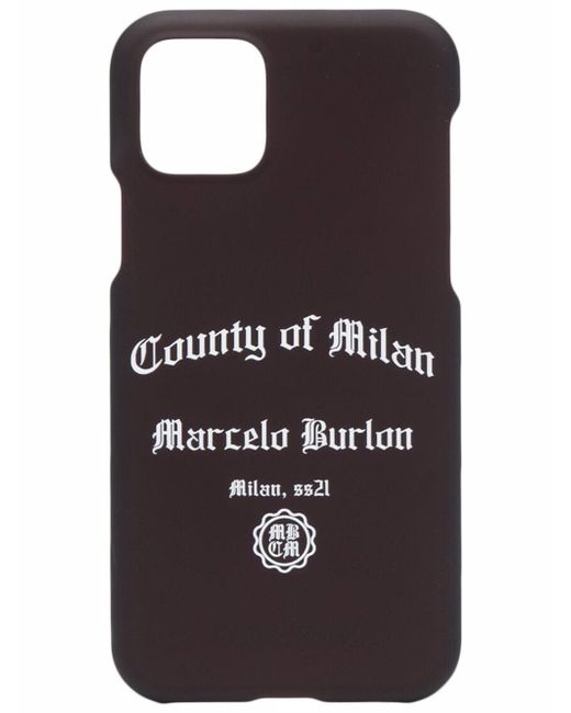 Marcelo Burlon County Of Milan iPhone 11 Pro logo-print case