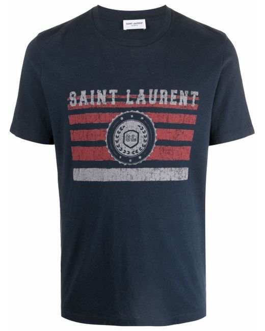 Saint Laurent logo-print T-shirt