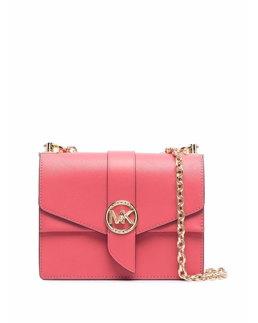 Michael Kors Collection Greenwich Small Saffiano leather shoulder bag
